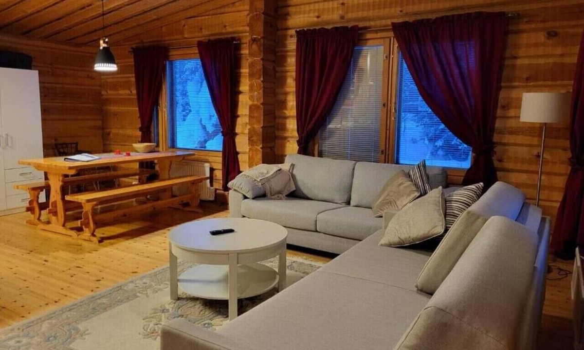 Rukatunturi Villa | Villa Vuosselin Nuppu | Private Sauna & Near Lake