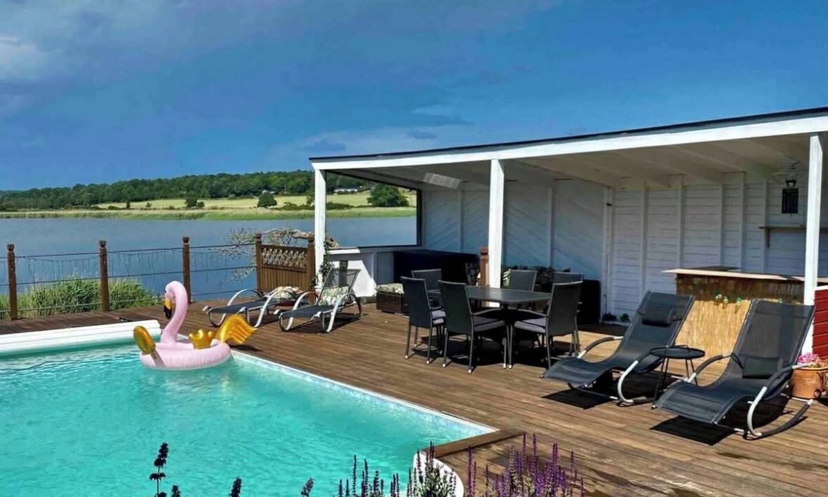Karlskrona Municipality House | Waterfront Home with Pool, Guest House & Private Dock