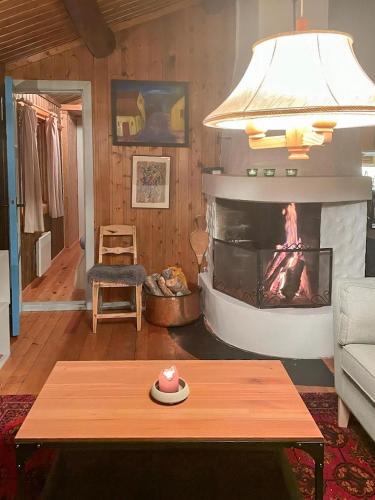 Hol Municipality House | Wooden Cabin From The 70S At Tree Line In Geilo