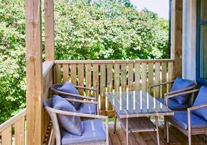 Inviting apartment in quiet residential area in the middle of Visby.