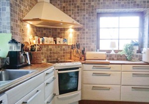 Large and practical cottage with large garden.