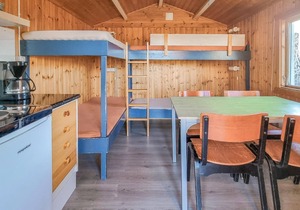 Nice small wooden cottage on natural plot by the sea fjord.