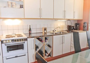 The apartment is located in small Pauliström.