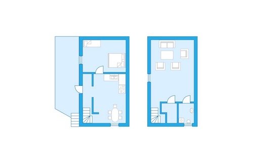 Bullaren House | 52 m² House ∙ 1 bedroom ∙ 5 guests