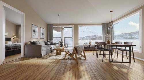 Riksgransen Apartment | 60 m² Apartment ∙ 2 bedrooms ∙ 6 guests