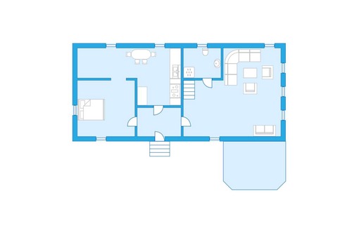 Kyrkhult House | 78 m² House ∙ 1 bedroom ∙ 4 guests