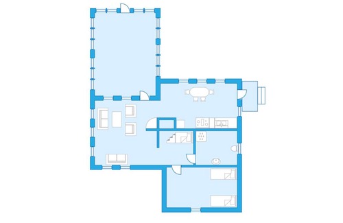 Kyrkhult House | 80 m² House ∙ 1 bedroom ∙ 6 guests