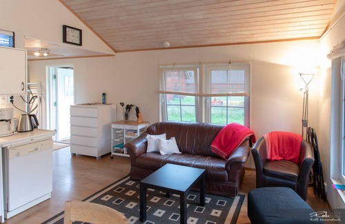 Halmstad Ski Chalet | Cozy holiday home near Halmstad in western Sweden with a dog