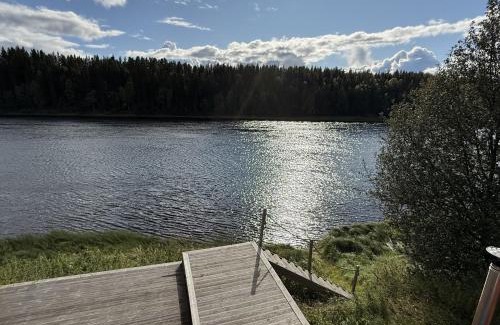 Vindeln Municipality House | Newly Renovated Red Riverfront House