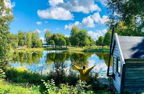 Stjarnsund Cabin | 15 m² Cabin ∙ 1 bedroom ∙ 2 guests