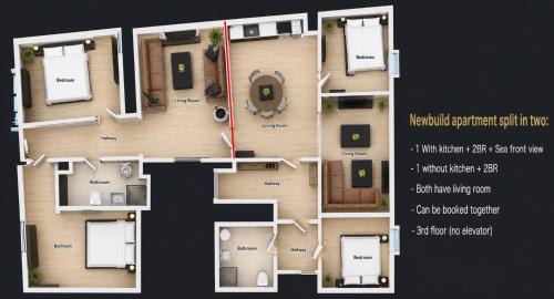 Bergenhus Apartment | 2026 New built Aparthotel - 5 units - 4BR - 2BR - SKB17