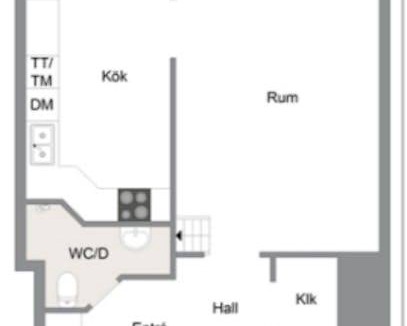 Vasastan Apartment | 30 m² Apartment ∙ 2 guests