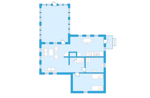 Kyrkhult House | 80 m² House ∙ 1 bedroom ∙ 6 guests