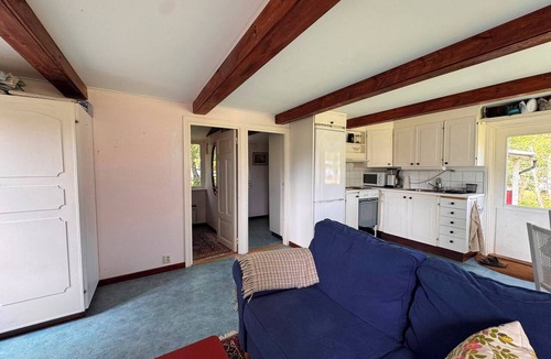 Lervik Cottage | A simple summer cottage located about 200 m from a fantastic sandy beach.
