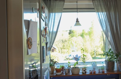 Åmål House | A Swedish-style house with horses and a canoe trail right outside the door