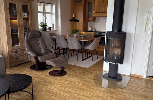 Giske House | Ålesund: Cozy seaside house in Giske/Norway-panoramic view. Beautiful scenery