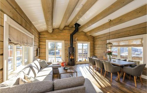 Sjusjoen House | Amazing Home In Sjusjøen With Sauna