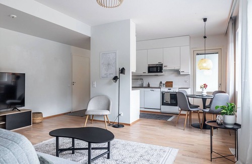 Lahti Apartment | Apartments with Sauna, Balcony & Free Parking