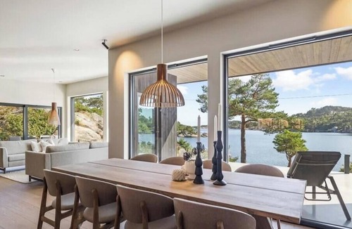 Mandal House | Architect-designed cottage with dock in Dalskilen