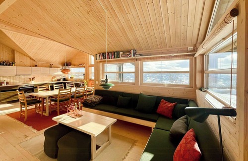 Al House | Architectural gem with views of Hallingskarvet