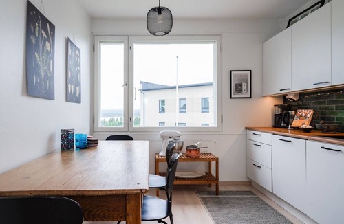 Rovaniemi Apartment | Arctic River View Flat By Lapland Host