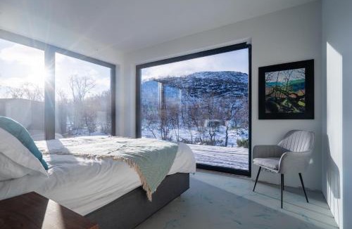 Kilpisjarvi Apartment | Aurora View Lapland Jacuzzi and Sky View Bedroom