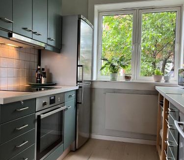 Oslo Apartment | Balcony with Sunset View from Sagene