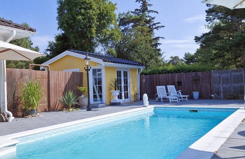 Hollviken House | Beach near villa with pool