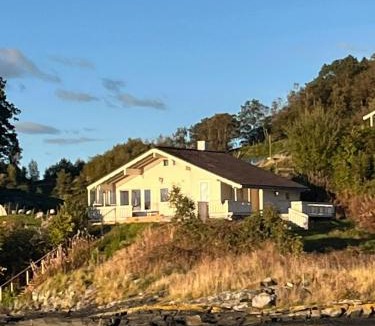 Finnoy House | Beachfront Cabin With Sun Terraces On Helgøy