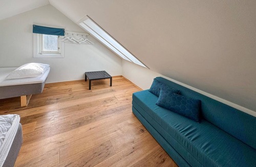 Sogne Apartment | Beautiful apartment in Søgne with house sea view