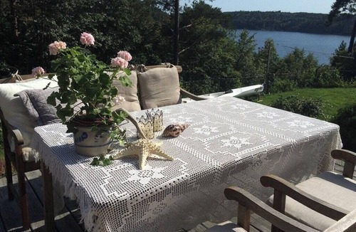 Tvedestrand House | Beautiful cabin at Nes with fjord and beach