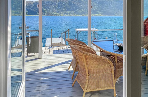 Sande House | Beautiful home in Gursken with harbor view