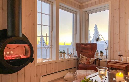 Sjusjoen House | Beautiful Home In Sjusjøen With Wifi