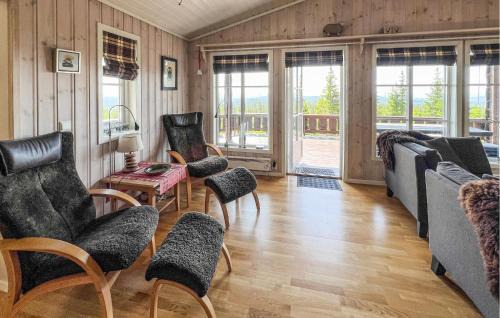 Ringsaker House | Beautiful Home In Sjusjøen With Sauna