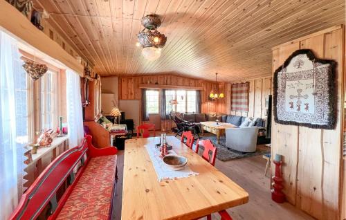 Sjusjoen House | Beautiful Home In Sjusjøen With Sauna