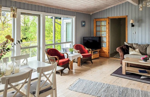 Bamble House | Beautiful home in Stathelle with house sea view