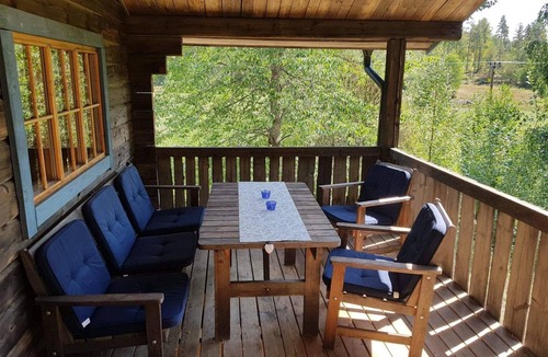 Horn House | Beautiful log holiday home not far from the lake with the possibility of motorboat rental