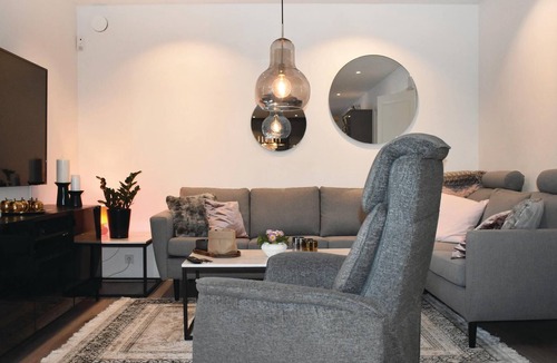 Vittsjo House | Beautiful vacation home with a nice, large terrace.