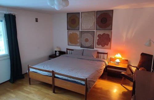 Sastamala House | Blue House Nature Retreat with Private Garden