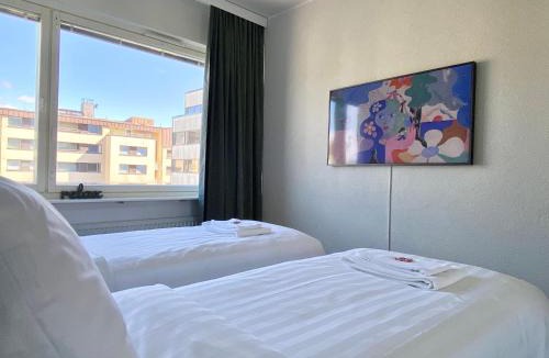 Pori Apartment | Borg Nortamonkatu, Premium 2-Room, AC