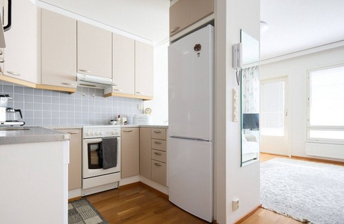 Raisio Apartment | Bright 1BR Apt in Central Raisio | Balcony & Sauna