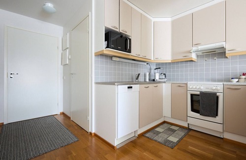 Raisio Apartment | Bright 1BR Apt in Central Raisio | Balcony & Sauna