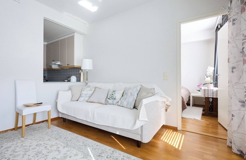 Raisio Apartment | Bright 1BR Apt with Sauna & Balcony