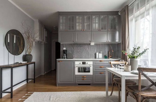 Liljeholmen - Hagersten Apartment | Bright Studio Apartment - 20 Min to City