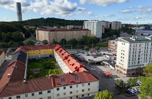 Lundby Apartment | Bright Studio, Tram at the Door by Beyond Stay