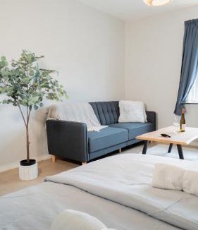Lundby Apartment | Bright Studio, Tram at the Door by Beyond Stay