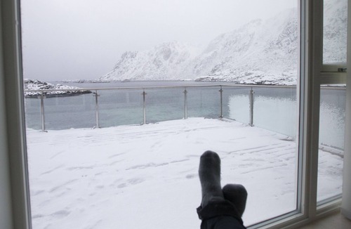 Ballstad Cabin | Cabin in Lofoten with spectacular view