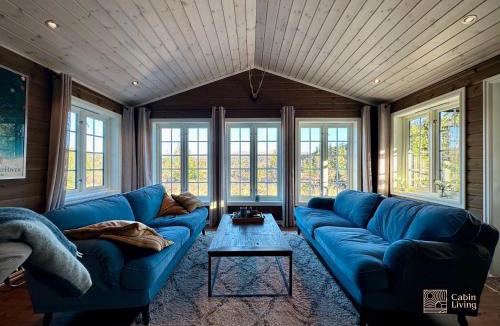 Fla Municipality House | Cabin in magnificent landscape and hot tub inside