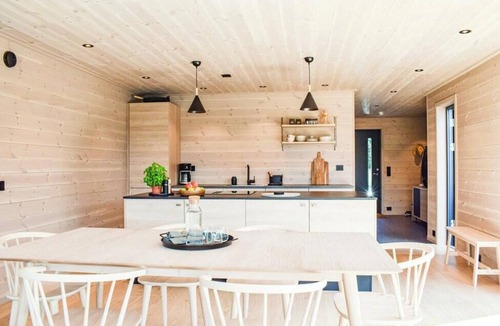 Risor House | Cabin with panoramic view of Sandnesfjorden
