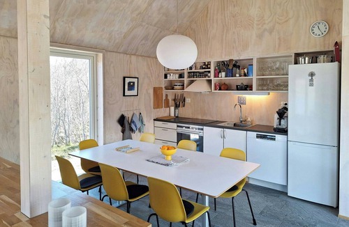 Gildeskal House | Cabin with sauna and fire pit